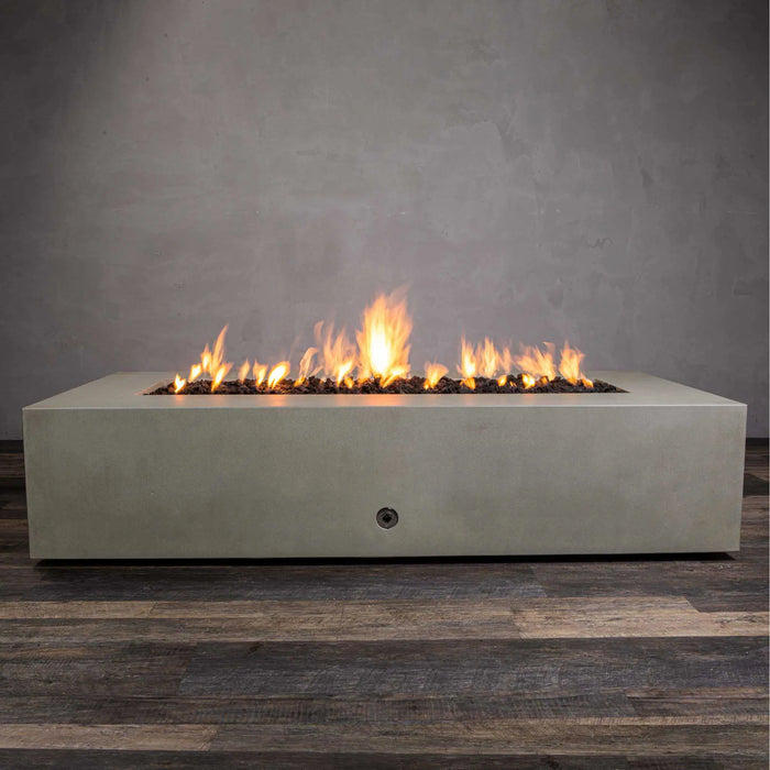 Starfire Designs Gravity 72" x 38" Rectangle Concrete Gas Fire Pit