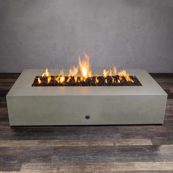 Starfire Designs Gravity 72" x 38" Rectangle Concrete Gas Fire Pit