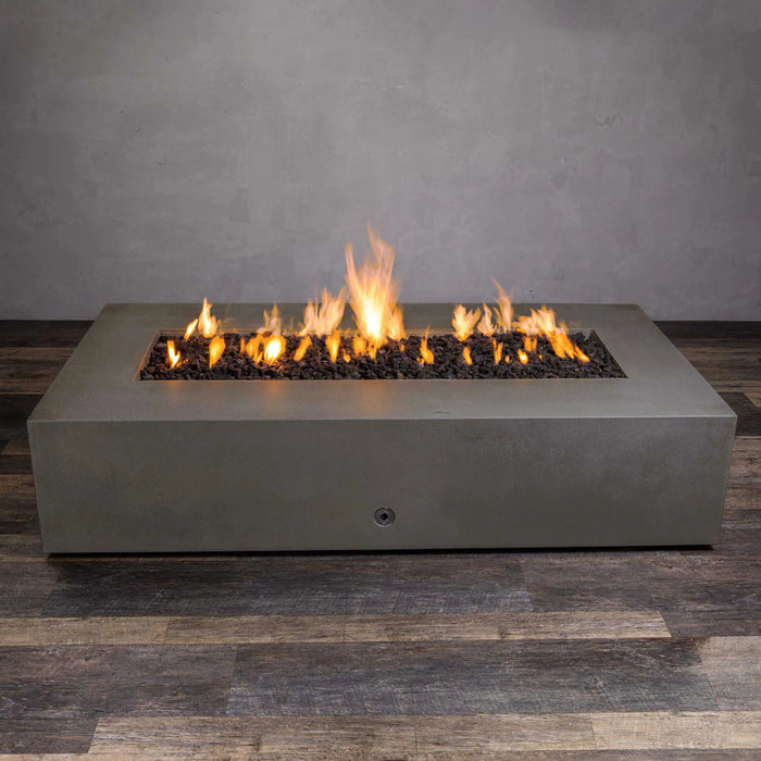 Starfire Designs Gravity 72" x 38" Rectangle Concrete Gas Fire Pit