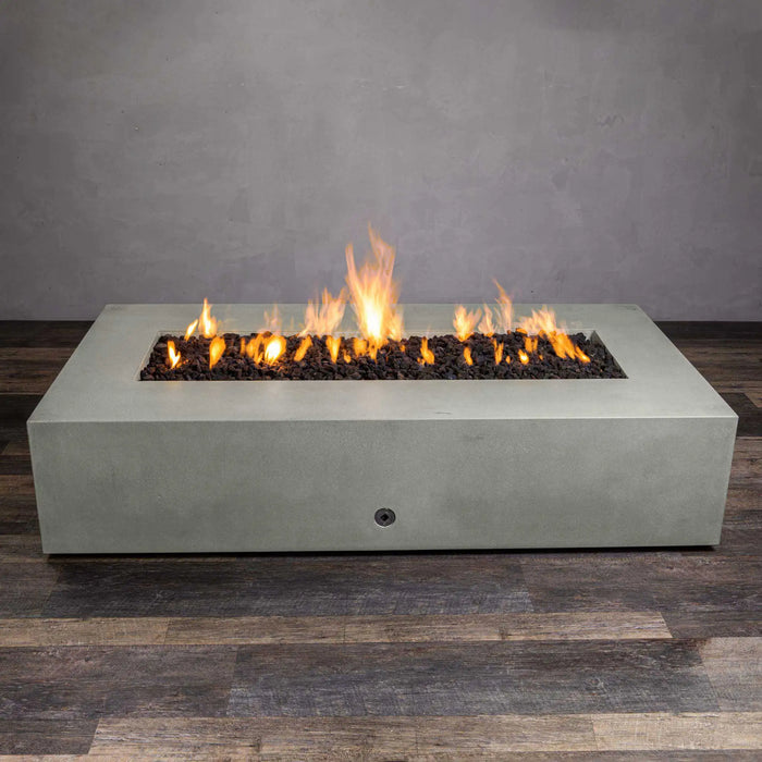 Starfire Designs Gravity 72" x 38" Rectangle Concrete Gas Fire Pit