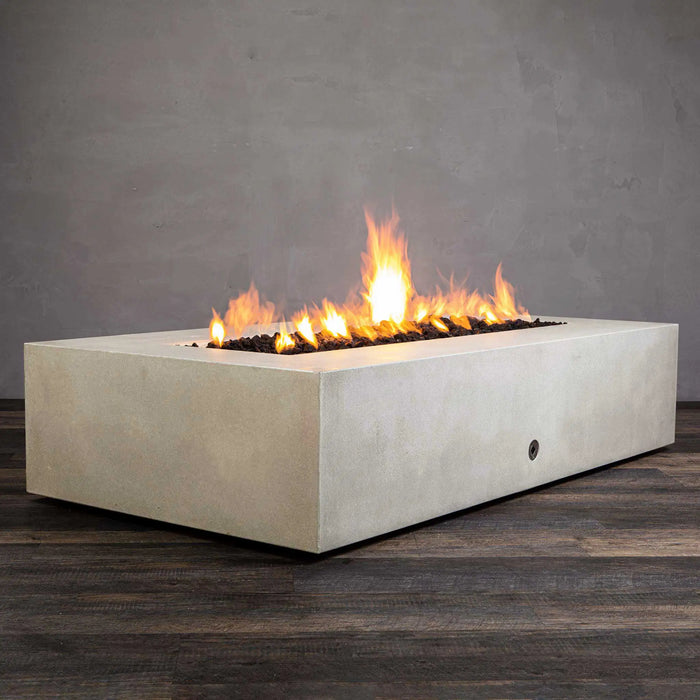 Starfire Designs Gravity 72" x 38" Rectangle Concrete Gas Fire Pit