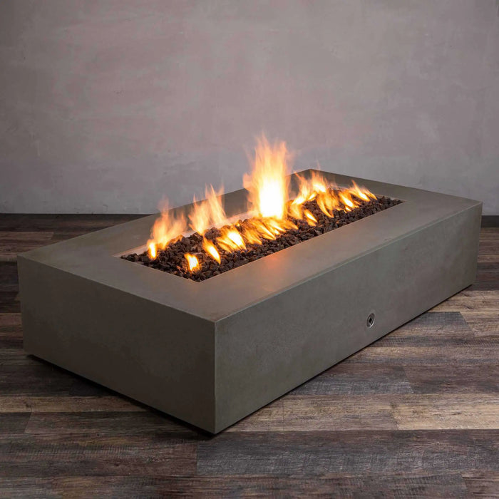 Starfire Designs Gravity 72" x 38" Rectangle Concrete Gas Fire Pit