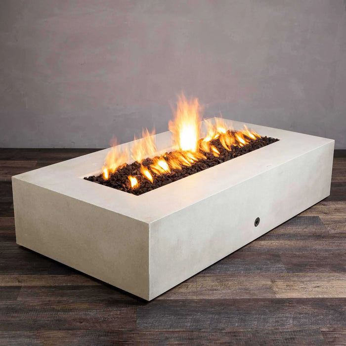 Starfire Designs Gravity 72" x 38" Rectangle Concrete Gas Fire Pit