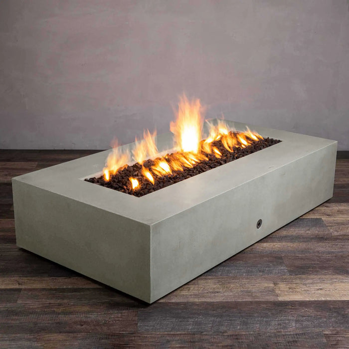 Starfire Designs Gravity 72" x 38" Rectangle Concrete Gas Fire Pit