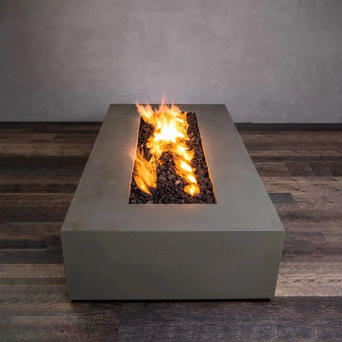 Starfire Designs Gravity 72" x 38" Rectangle Concrete Gas Fire Pit