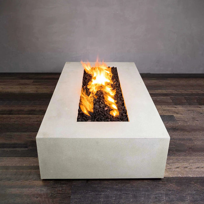 Starfire Designs Gravity 72" x 38" Rectangle Concrete Gas Fire Pit