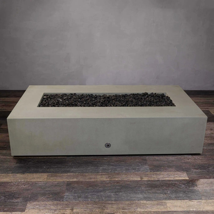 Starfire Designs Gravity 72" x 38" Rectangle Concrete Gas Fire Pit