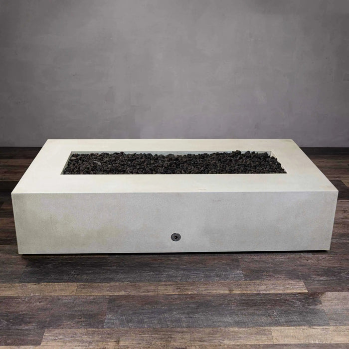 Starfire Designs Gravity 72" x 38" Rectangle Concrete Gas Fire Pit