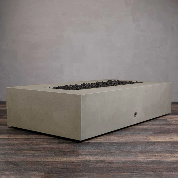 Starfire Designs Gravity 72" x 38" Rectangle Concrete Gas Fire Pit