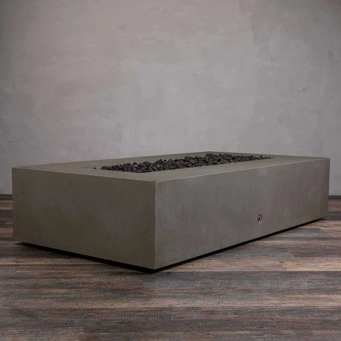 Starfire Designs Gravity 72" x 38" Rectangle Concrete Gas Fire Pit