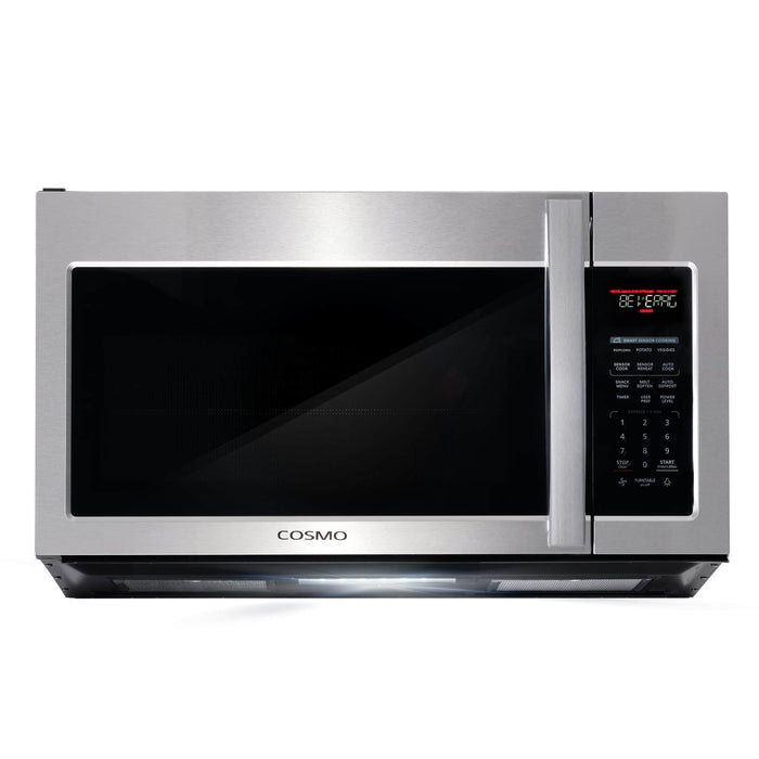 Cosmo 30-Inch 1.9 Cu. Ft. Over the Range Microwave Oven in Stainless Steel (COS-3019ORM2SS)