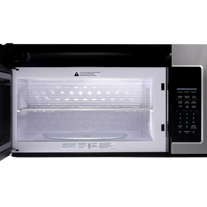 Cosmo 30-Inch 1.9 Cu. Ft. Over the Range Microwave Oven in Stainless Steel (COS-3019ORM2SS)