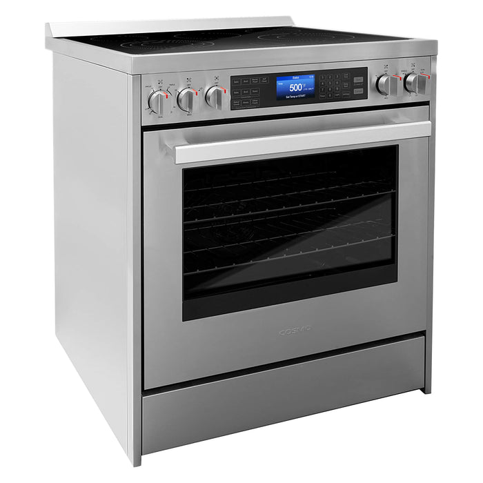 Cosmo 30-Inch 5 Cu. Ft. Single Oven Electric Range in Stainless Steel (COS-305AERC)