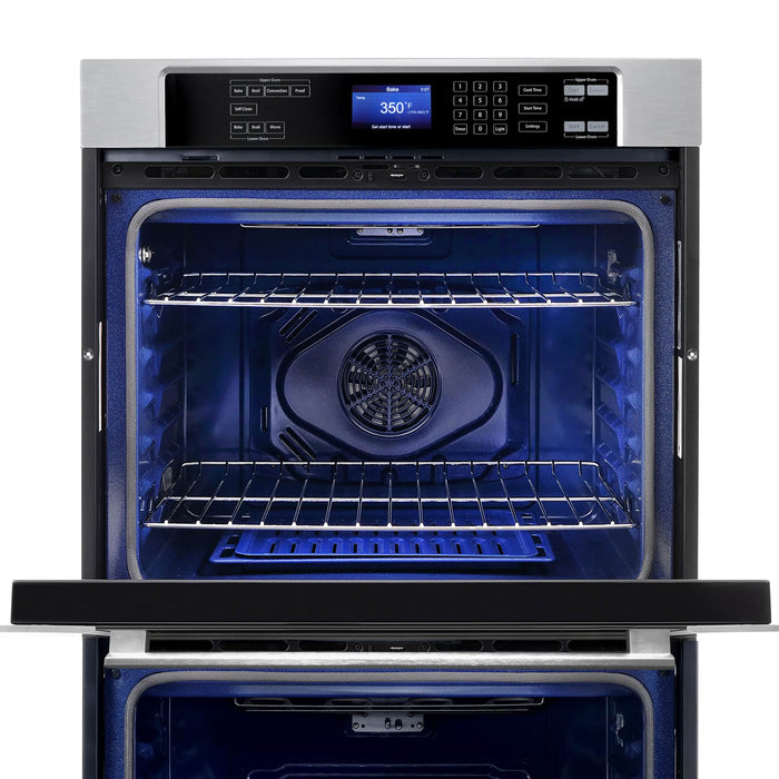 Cosmo 30-Inch Double Electric Built-In Wall Oven in Stainless Steel (COS-30EDWC)