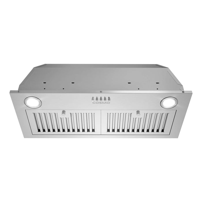 Cosmo 30-Inch 380 CFM Ducted Insert Range Hood in Stainless Steel (COS-30IRHP)