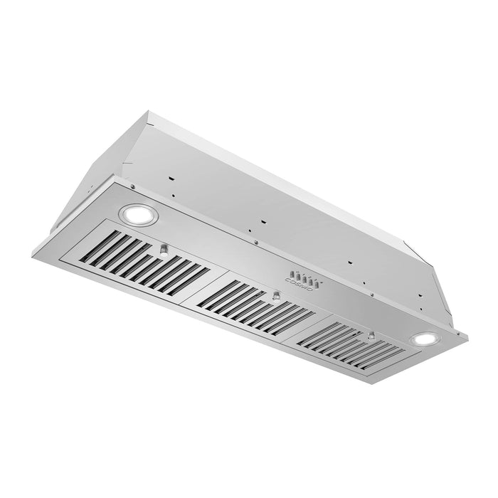 Cosmo 36-Inch 380 CFM Ducted Insert Range Hood in Stainless Steel (COS-36IRHP)