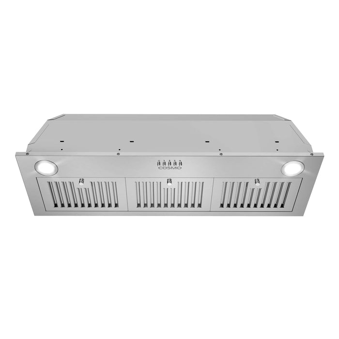 Cosmo 36-Inch 380 CFM Ducted Insert Range Hood in Stainless Steel (COS-36IRHP)