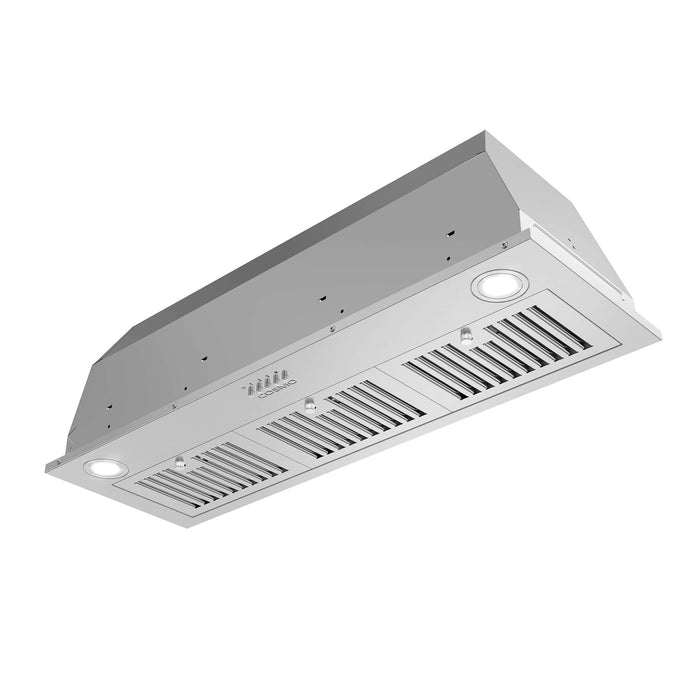 Cosmo 36-Inch 380 CFM Ducted Insert Range Hood in Stainless Steel (COS-36IRHP)