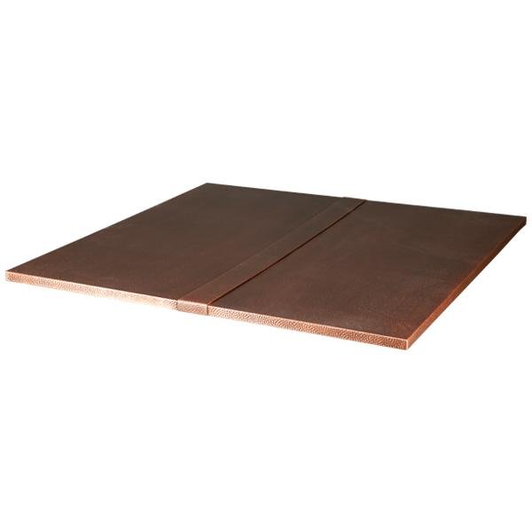 48" x 48" Square Copper Table Top