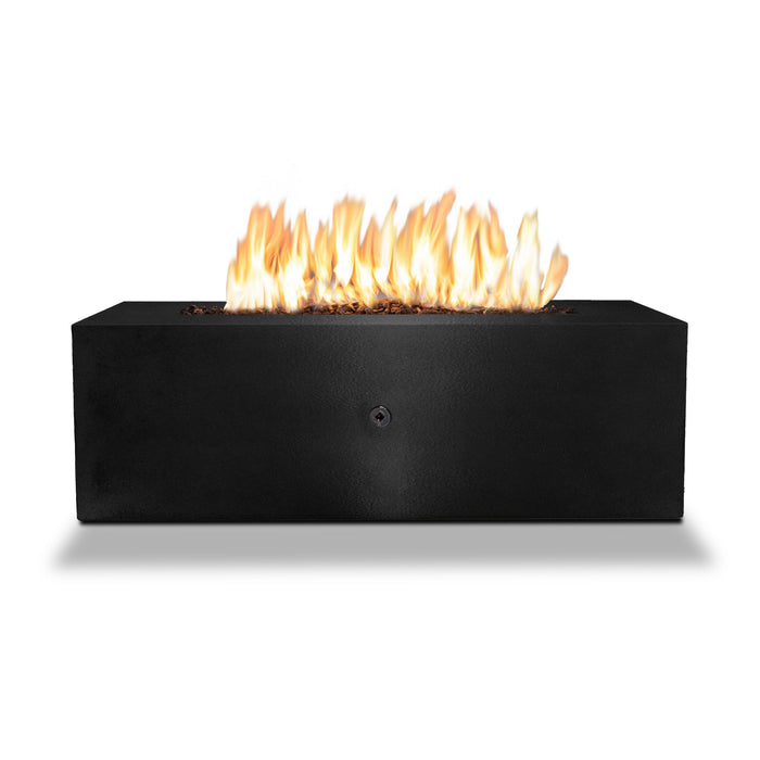 Starfire Designs Gravity Linear Powder Coated Steel Gas Fire Pit with Propane Tank Access Door