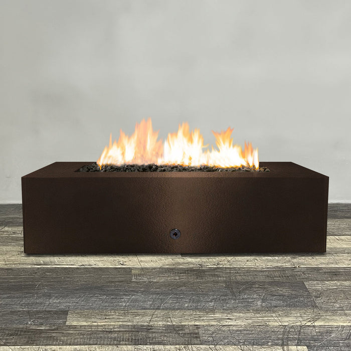 Starfire Designs Gravity 60" x 32" Rectangle Powder Coated Steel Gas Fire Pit