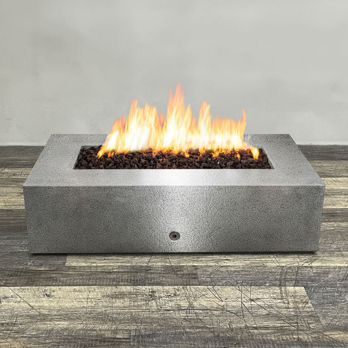 Starfire Designs Gravity 60" x 32" Rectangle Powder Coated Steel Gas Fire Pit