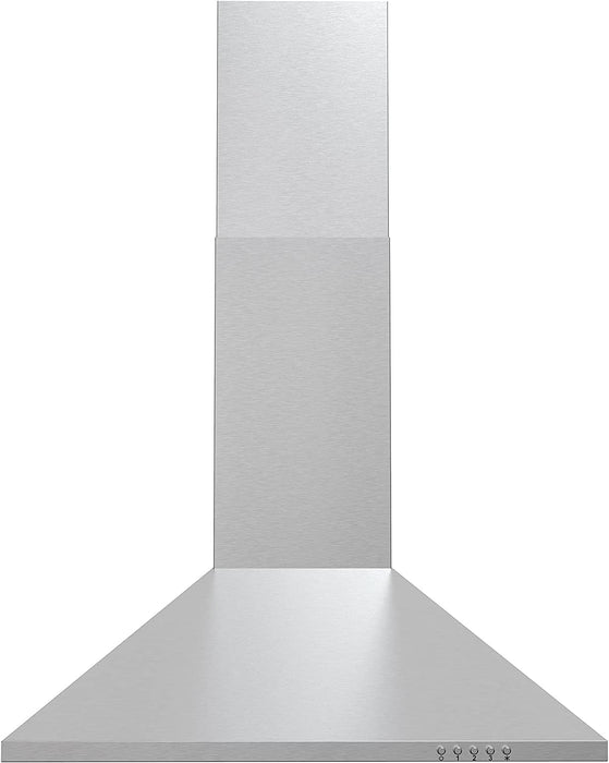 Cosmo 24-Inch 220 CFM Ducted Wall Mount Range Hood in Stainless Steel (COS-6324EWH)