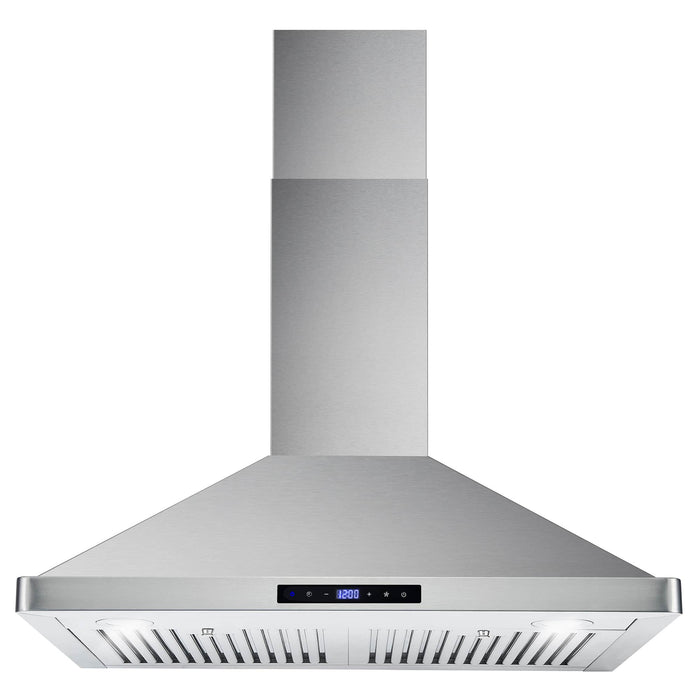 Cosmo 30-Inch 380 CFM Ducted Wall Mount Range Hood in Stainless Steel (COS-63175S)