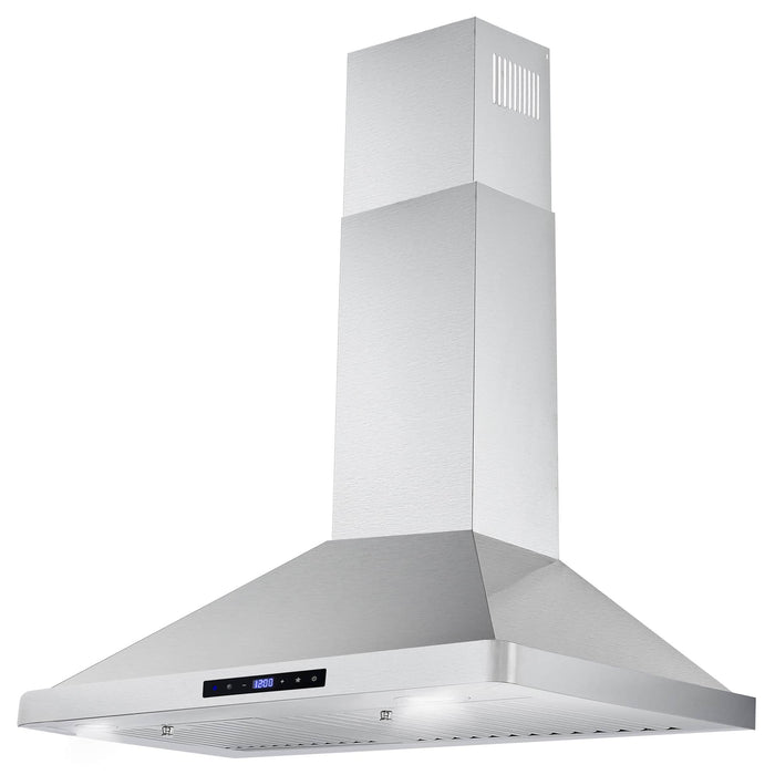 Cosmo 30-Inch 380 CFM Ducted Wall Mount Range Hood in Stainless Steel (COS-63175S)