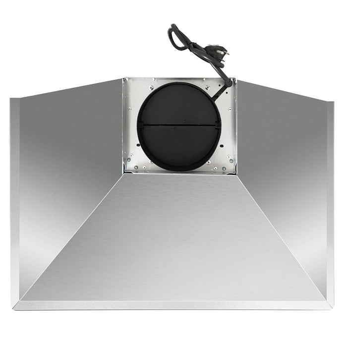 Cosmo 30-Inch 380 CFM Ducted Wall Mount Range Hood in Stainless Steel (COS-63175)