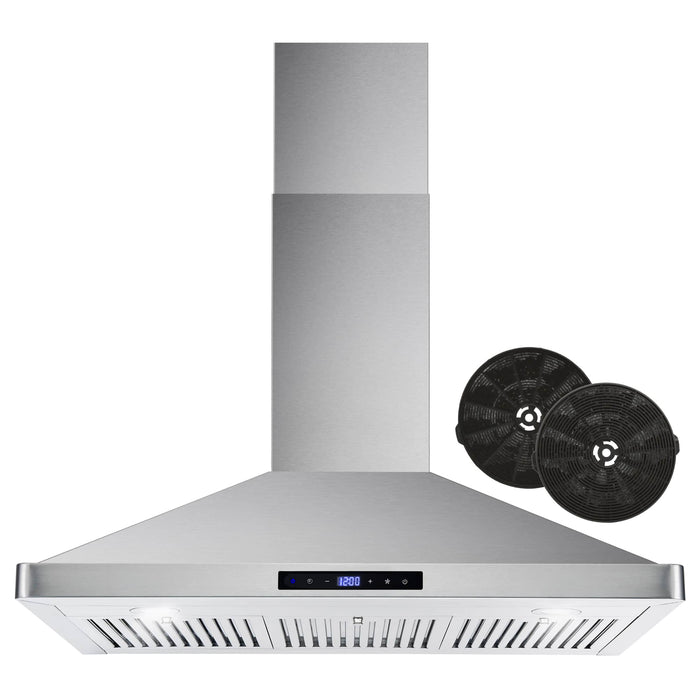 Cosmo 36-Inch 380 CFM Ducted Range Hood in Stainless Steel (COS-63190S)