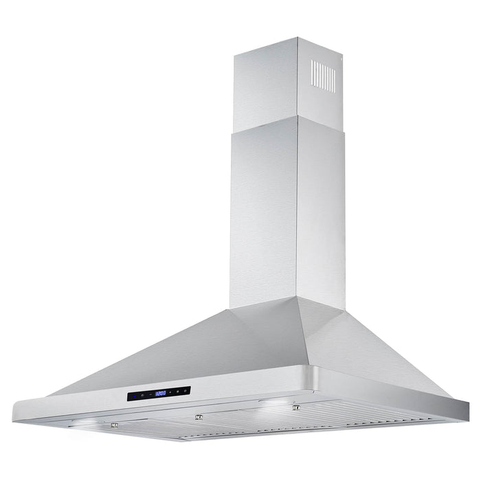 Cosmo 36-Inch 380 CFM Ducted Range Hood in Stainless Steel (COS-63190S)