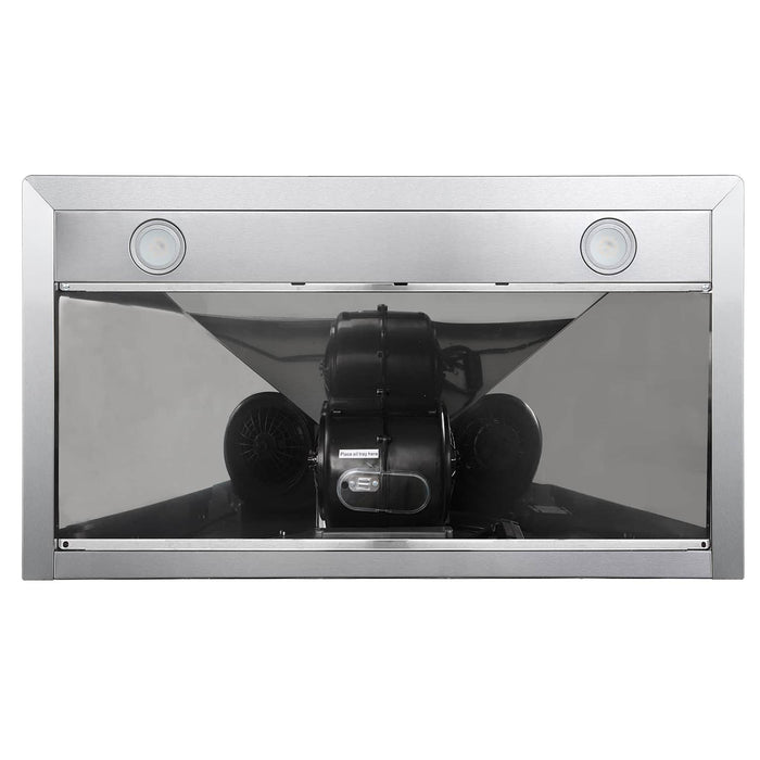 Cosmo 36-Inch 380 CFM Ducted Wall Mount Range Hood in Stainless Steel (COS-63190)