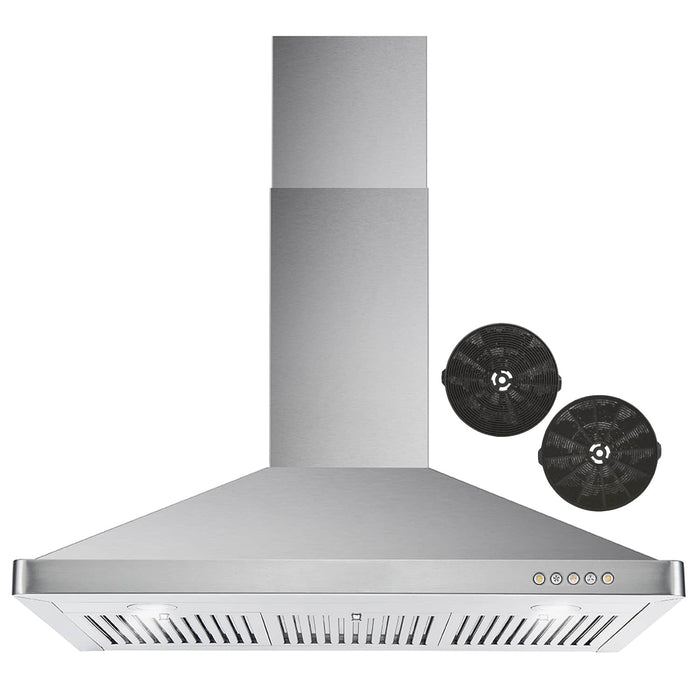 Cosmo 36-Inch Ductless Wall Mount Range Hood in Stainless Steel (COS-63190-DL)