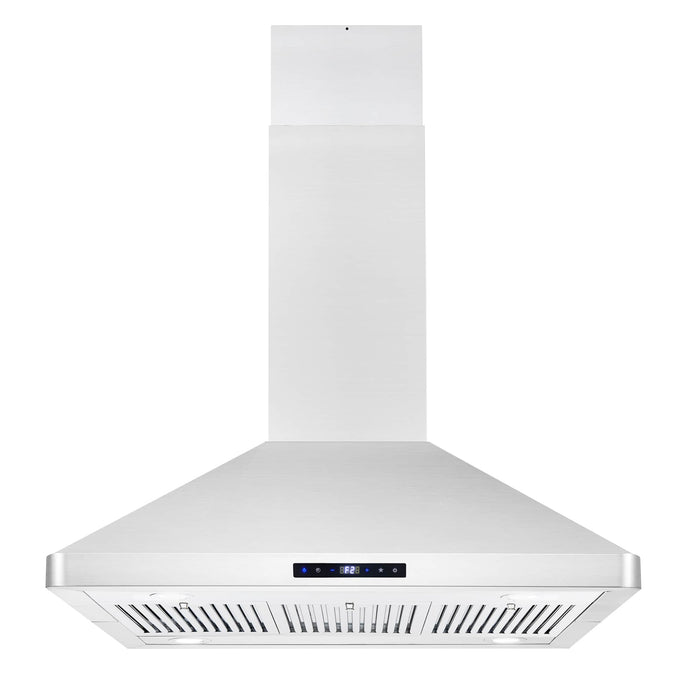 Cosmo 36-Inch 380 CFM Ducted Island Range Hood in Stainless Steel (COS-63ISS90)