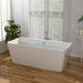 67 inch Freestanding Soaking Bathtub