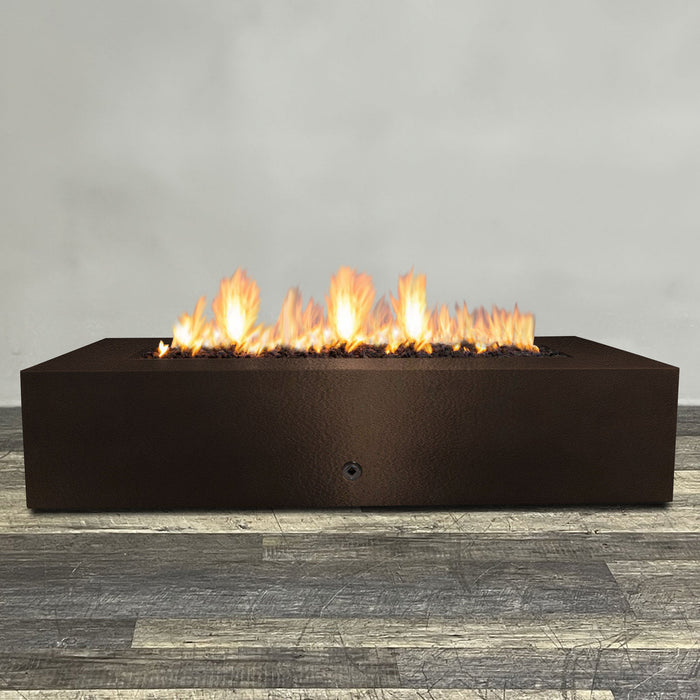 Starfire Designs Gravity 72" x 38" Rectangle Powder Coated Steel Gas Fire Pit