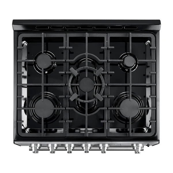 Forno Leonardo Espresso 30-Inch Gas Range in Stainless Steel (FFSGS1116-30)