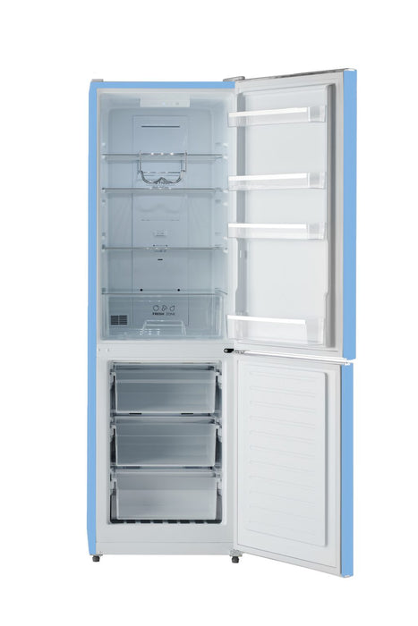 iio RM1 11 Cu. Ft. Retro-Mod Frost Free Refrigerator With Bottom Freezer ALBR1372