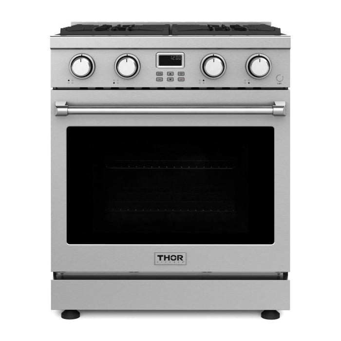 Thor Kitchen 30" Contemporary Professional Propane Gas Range, ARG30LP