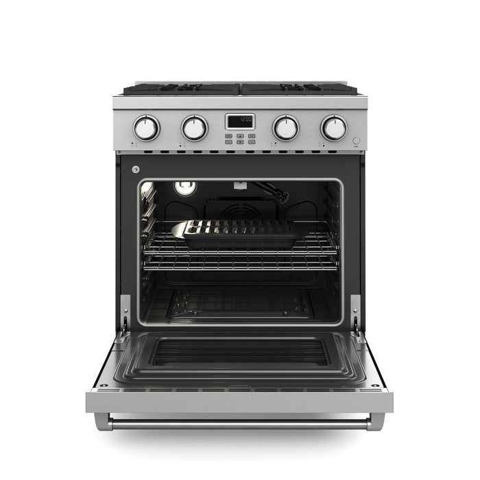 Thor Kitchen 30" Contemporary Professional Propane Gas Range, ARG30LP