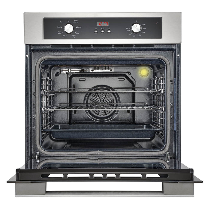 Cosmo 24-Inch 2.5 Cu. Ft. Single Electric Wall Oven in Stainless Steel (C51EIX)