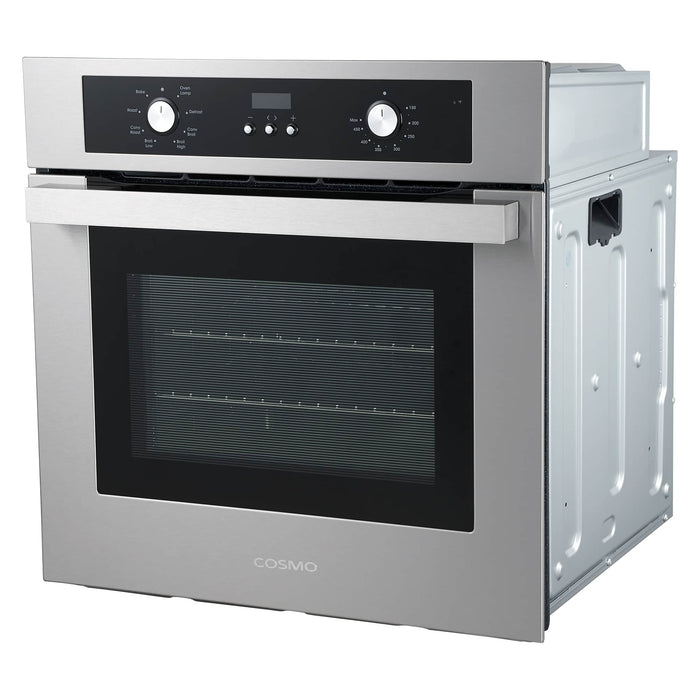 Cosmo 24-Inch 2.5 Cu. Ft. Single Electric Wall Oven in Stainless Steel (C51EIX)