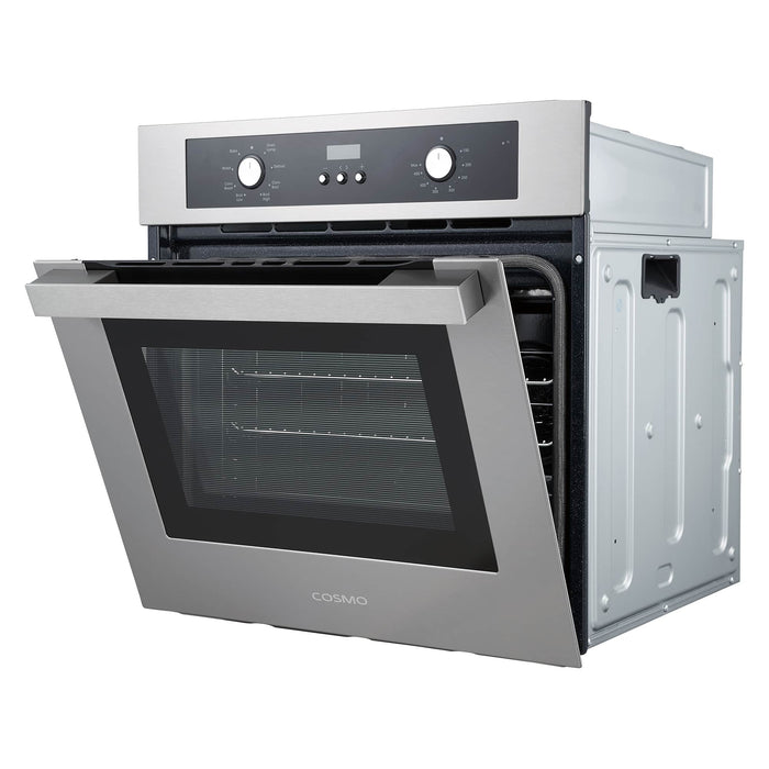 Cosmo 24-Inch 2.5 Cu. Ft. Single Electric Wall Oven in Stainless Steel (C51EIX)