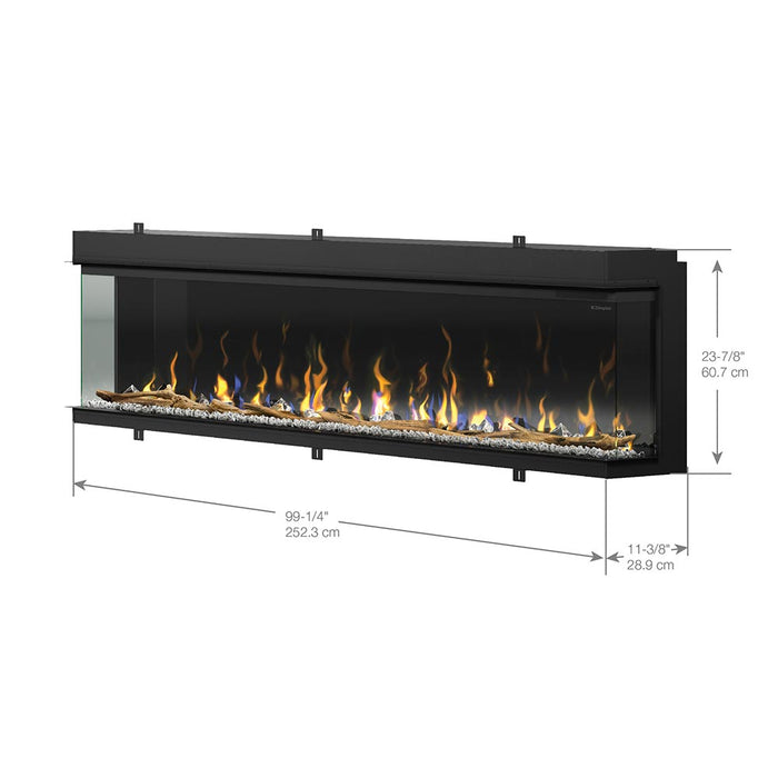 Dimplex IgniteXL Bold 100-In Smart Linear Electric Fireplace XLF10017-XD