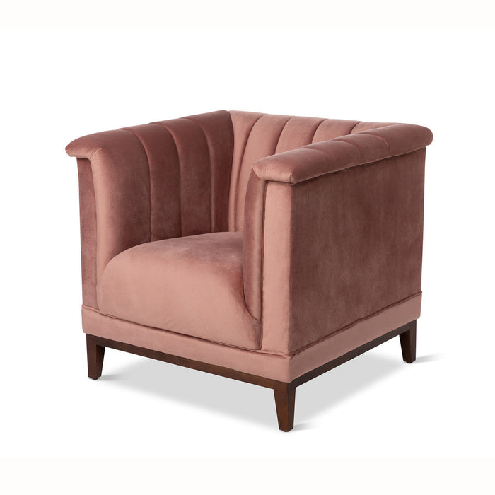 Park Hill Collection La Boheme Moira Rose Velvet Chair EFS26072