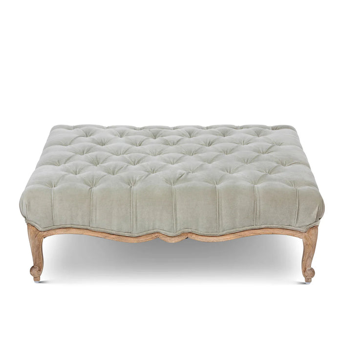 Parkhill Anais Velvet Upholstered Ottoman (EFS30143)