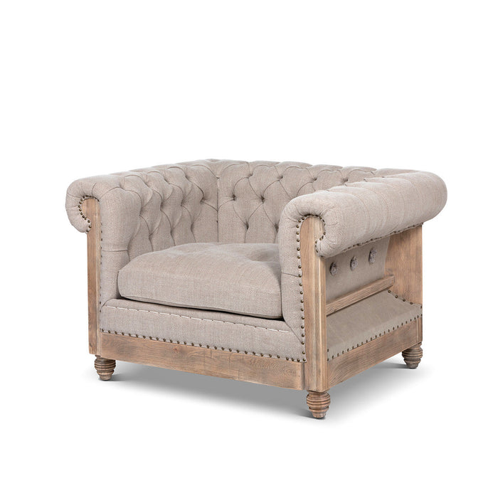 Park Hill Collections Country French Hillcrest Tufted Chair EFS81662