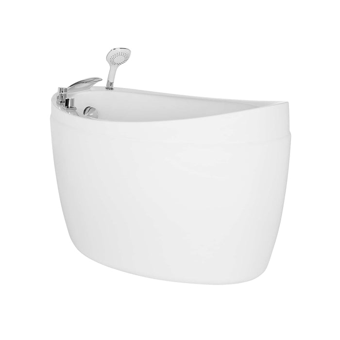 Empava 59" Freestanding Japanese-Style Soaking Tub with Reversible Drain (EMPV-59FT002)