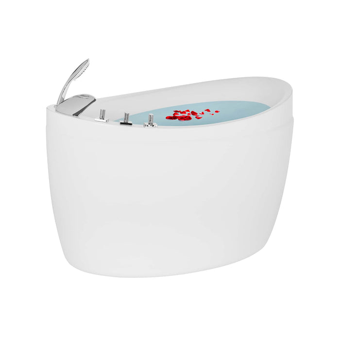 Empava 59" Freestanding Japanese-Style Soaking Tub with Reversible Drain (EMPV-59FT002)